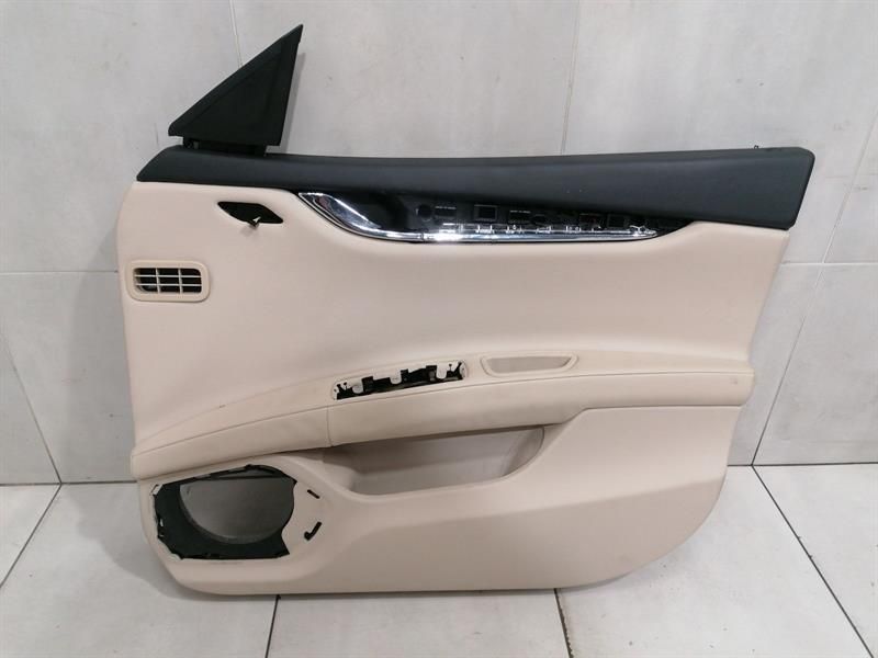 Maserati Quattroporte VI M156 door card front right sand beige RHD RIGHT HAND DRIVE