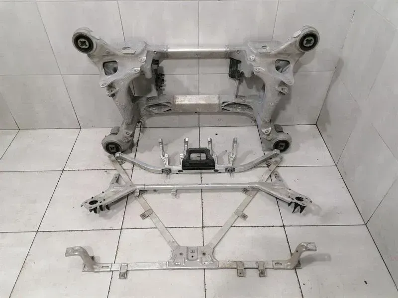 Porsche Taycan 9J subframe rear 9J1599030G axle frame rear axle