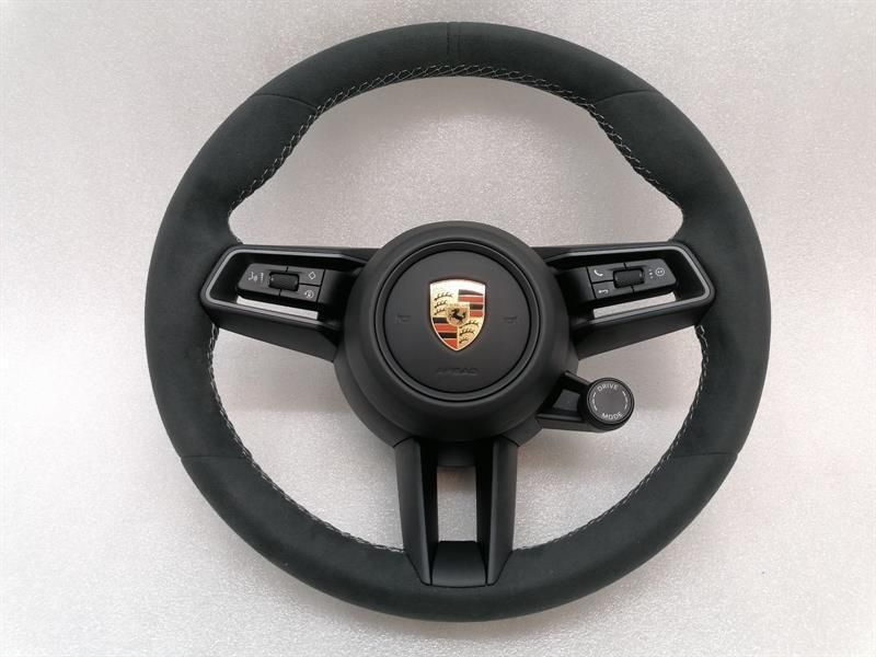 Porsche Taycan 9J Steering Wheel Alcatara 36 cm Steering Wheel