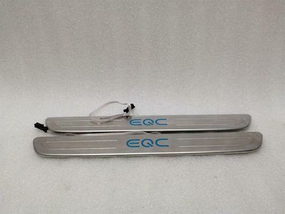 MERCEDES EQC400 EQC N293 Dörrtröskel A2936803401 LED-BELYSNING Dörrtröskellist