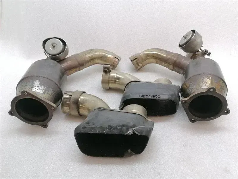 Porsche 911 997 Exhaust Silencer Capristo Exhaust Muffler CAT CAT