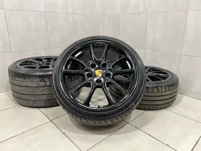 PORSCHE 911 997 OEM vieglmetāla diski 99736216490 GT3 SET Vieglmetāla diski 12J 8.5J