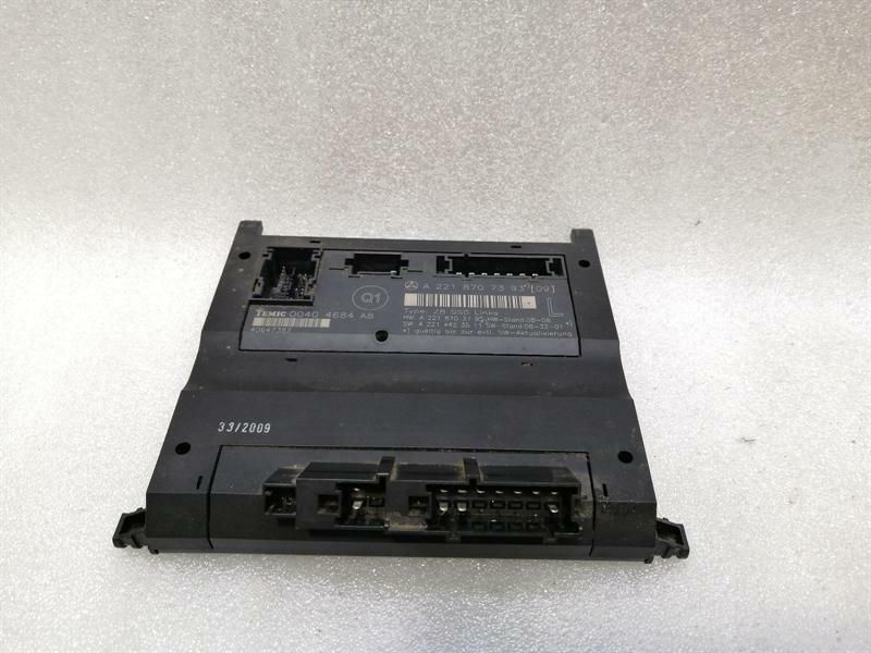Mercedes S-class W221 FLH seat modules A2218707393 Vo Li seat control unit