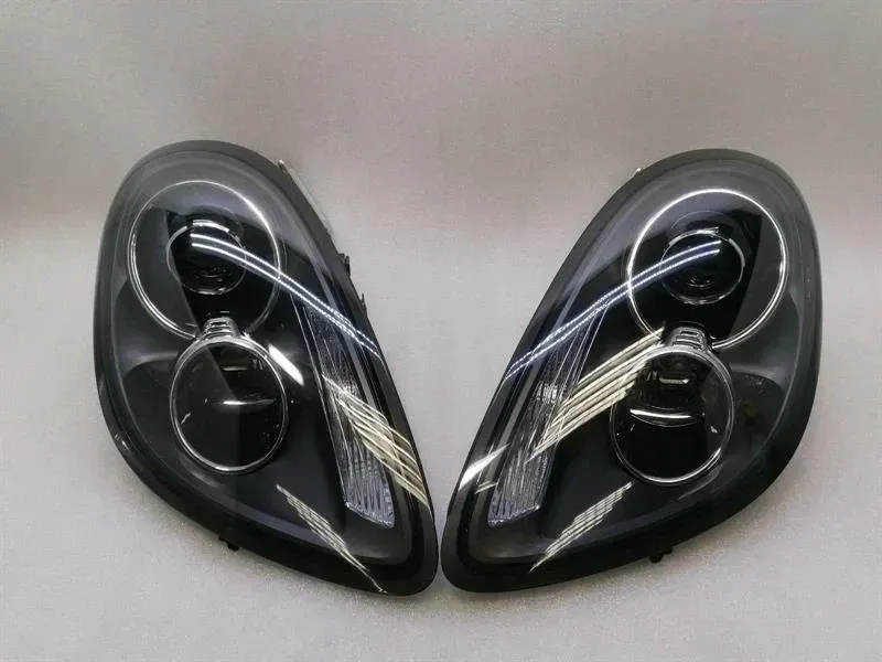 Porsche Cayman 981 GTS Headlight Set AFS 98163123309 Headlamp 98163123409