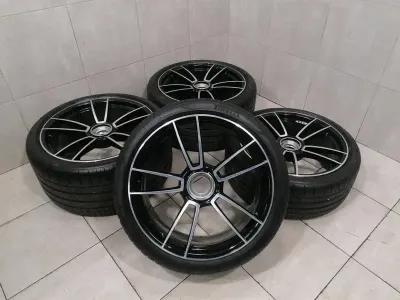 Porsche 911 992 TURBO Alloy Wheel 992601025AA 0KM Alloy Rim NEW CENTRAL LOCK