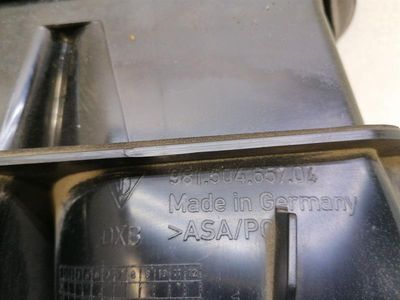 PORSCHE BOXSTER 981 98150465704 КОМПЛЕКТ ВЪЗДУХОСМУКАТЕЛЕН КАНАЛ