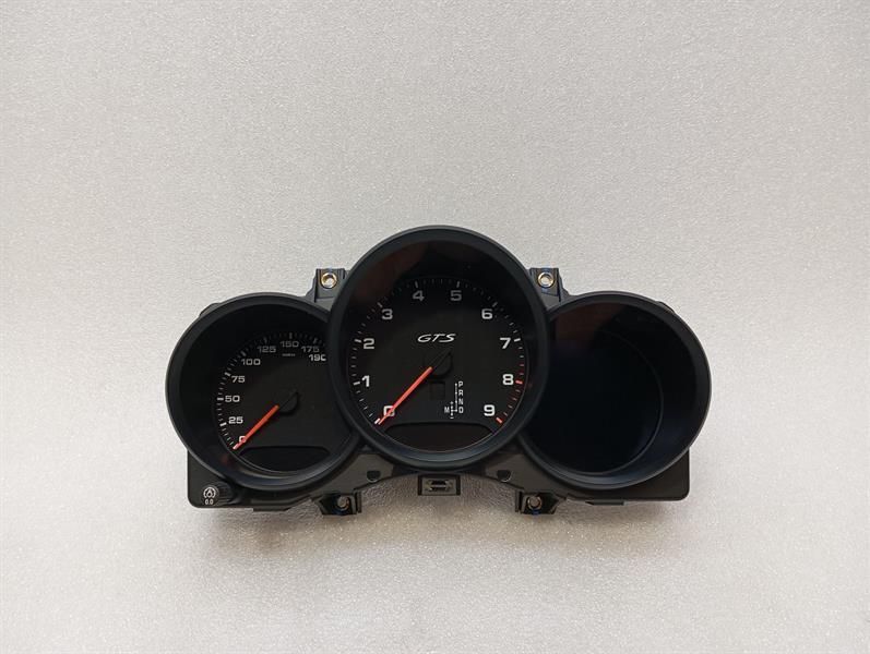 Porsche Cayman 981 Instrument Cluster 98164116804 Speedometer GTS PDK MPH UK