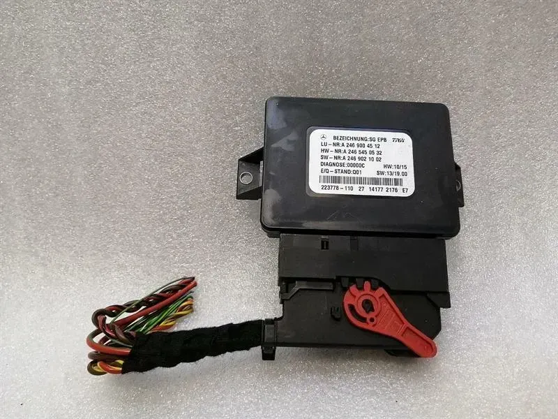 Mercedes A Class W176 W246 Park Brake Module A2469004512 ECU Parking Brake