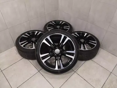 18 Audi A3 8V lietie diski 8V0601025BL vieglmetāla disku komplekts 7.5J X18 ET51