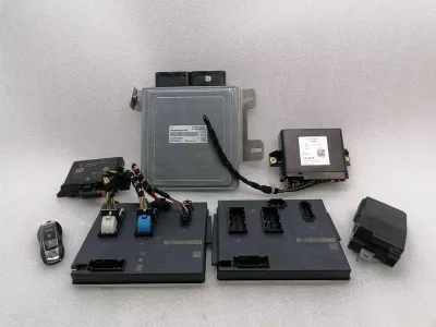 Porsche Cayman 718 Boxster Engine ECU 982907309D Комплект блока управления двигателем 2.0 Turbo