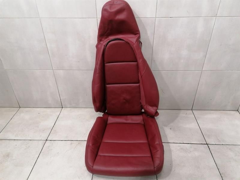 Porsche Boxster 718 Seatpad 99152114113GUC Seat Bordeaux Red Left Left