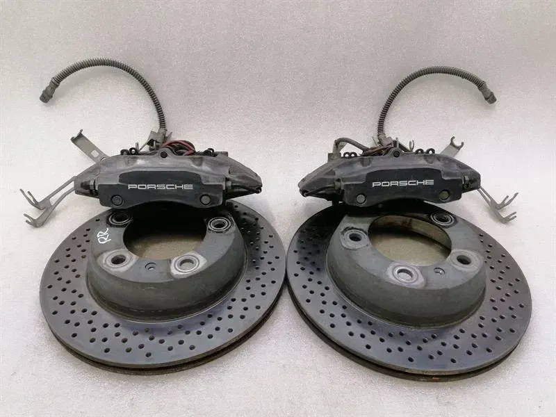 Porsche Boxster 718 Brake Caliper Rear Set 982613404AN Brake Saddle Rear Set