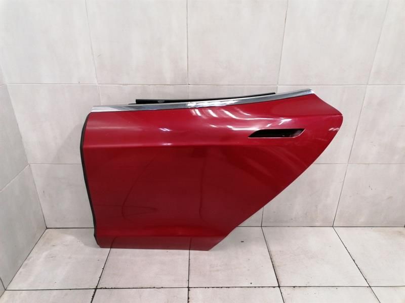 Tesla Model S 75 Left Rear Door 6006394-E0-H Door Rear Left