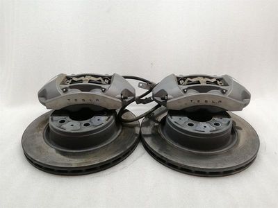TESLA MODEL 3 LONG RANGE BRAKE CALIPER FRONT 1044611-00-D FRONT BRAKE DISC