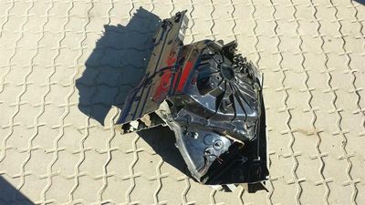 Mercedes C Class W205 right front chassis leg A2056208800 right front wheelhouse.