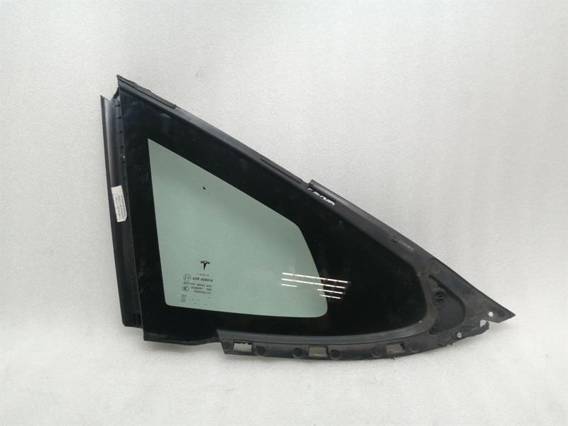 Tesla Model S 100D Left Rear Quarter Glass 1051820-00-E Door Window 1⁄4 Rear Link