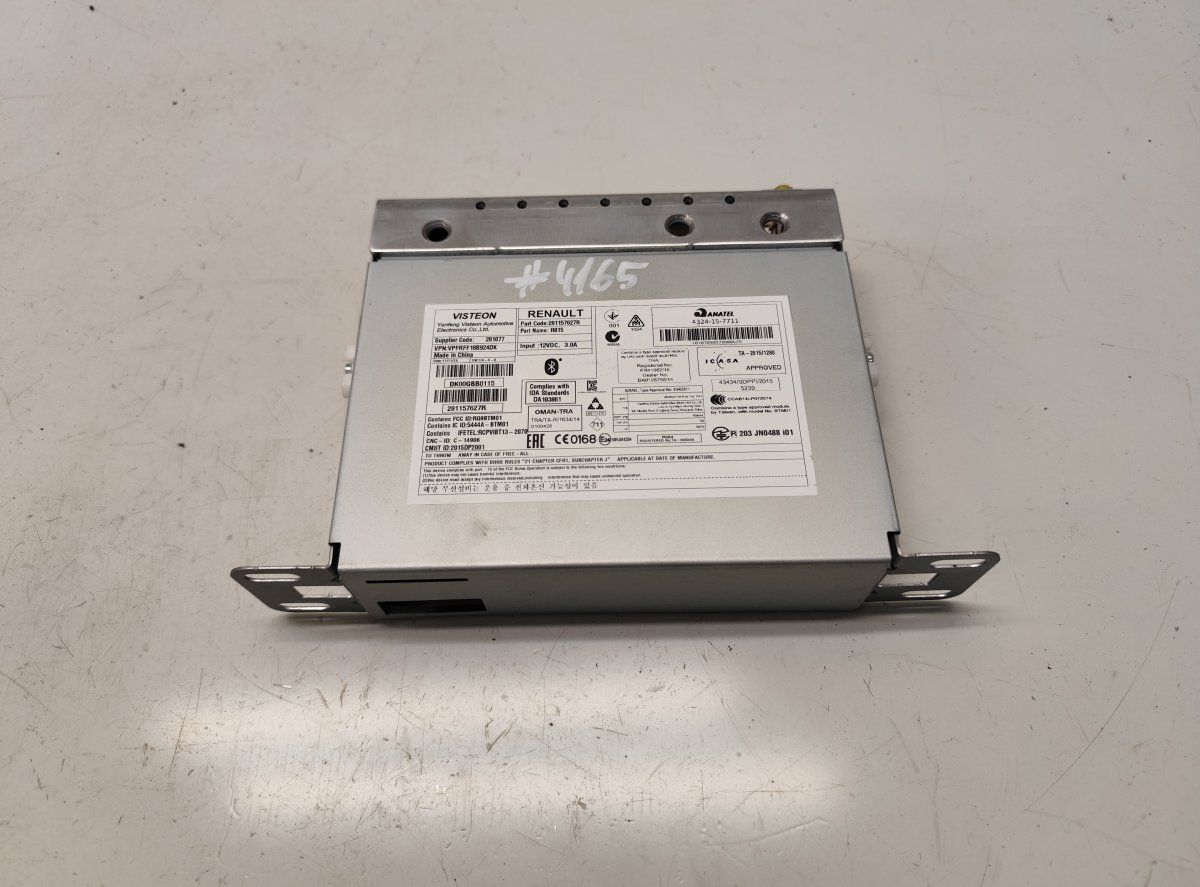 281157627R Radio RENAULT KOLEOS II (2016-2023)