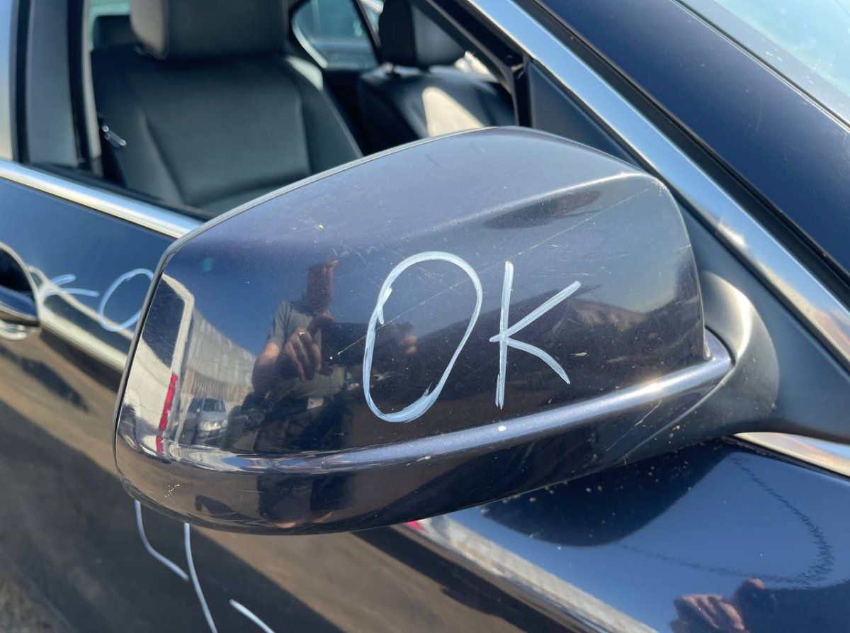 7283624 7283626 Mirror right BMW 5 (F10, F11) (2010-2017)