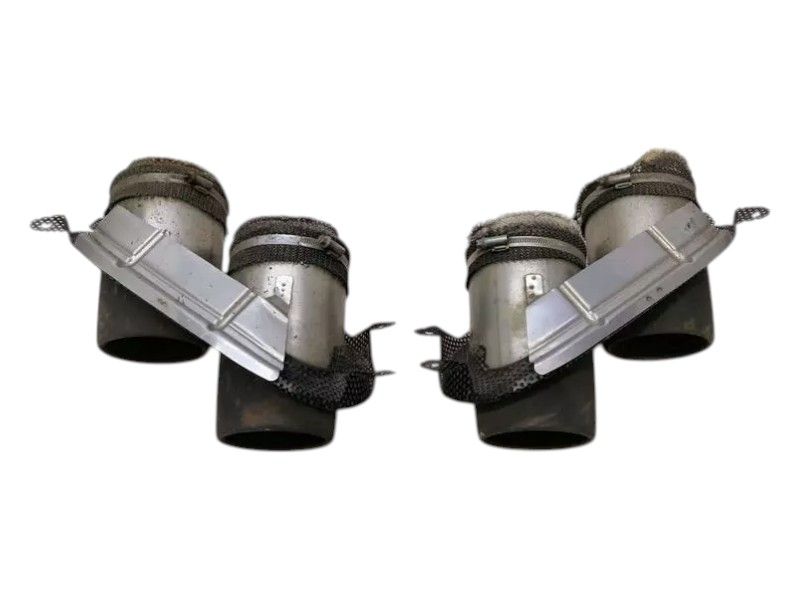 FERRARI ROMA F169  Exhaust silencer EXAB - BLACK TAILPIPE TIPS