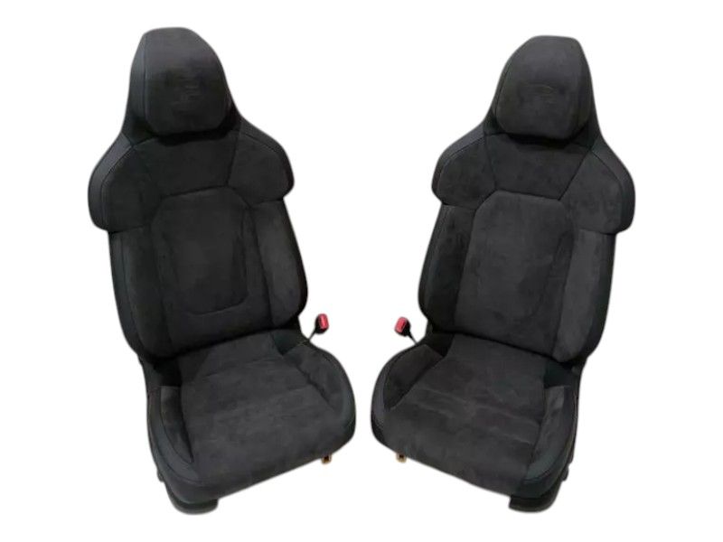 PORSCHE TAYCAN 9J Seat ALCANTARA WAPPEN LOGO GTS SPORT DESIGN