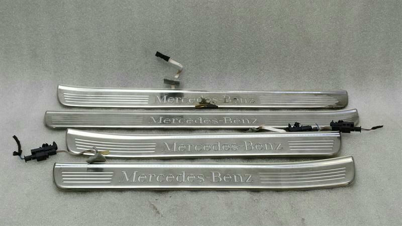 Mercedes S-Class W222 Door Sill Set A2226805335 Entry Bar Set LWB LED.