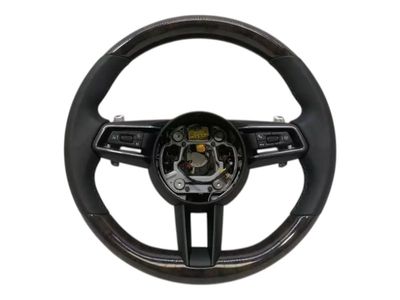 PORSCHE Steering Wheel 992 GTS WOOD VENEER HEATED PDK TURBO