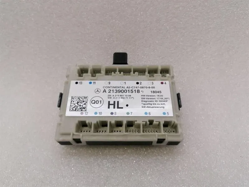 Mercedes S-Class W222 Rear Left Door Module A2139001518 Door Control Unit Rear