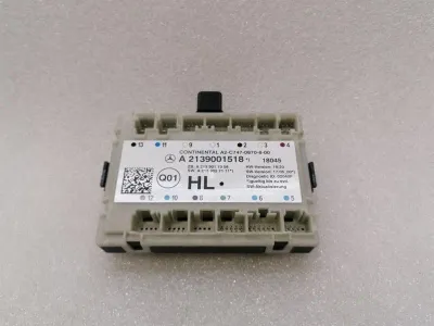 Mercedes S-Class W222 Rear Left Door Module A2139001518 Door Control Unit Rear