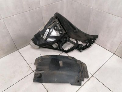 Cache-passage de roue arrière gauche en plastique pour Porsche Cayman 718 98150450501