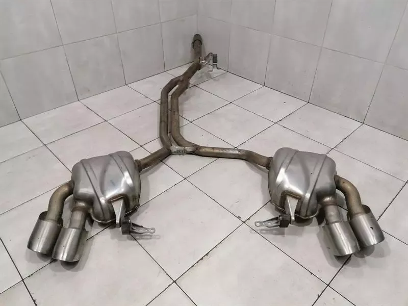 Porsche Macan 95B exhaust silencer 95B253611D exhaust silencer