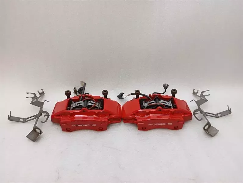 Porsche Boxster 718 Rear Brake Caliper Set 98635242311 Caliper Set GTS 2.5