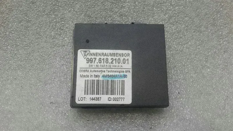 Porsche Boxster 987 Interior Monitoring Sensor 99761821001 Interior Sensor 997