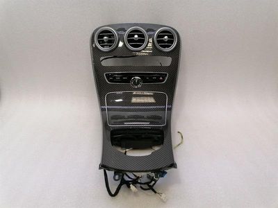 Mercedes C класа W205 фурнир A2056805900 капак на щанга висок гланц карбон