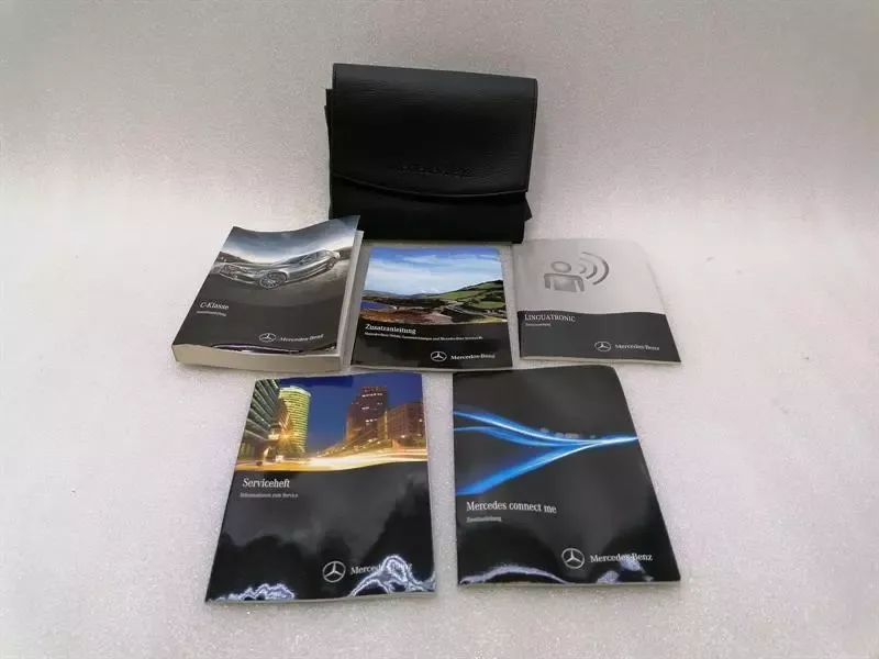 MERCEDES C CLASS W205 SERVICE BOOKLET / MAINTENANCE MANUAL