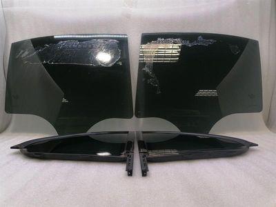 Mercedes C Class W205 rear door glass set a2057350510 rear door window set
