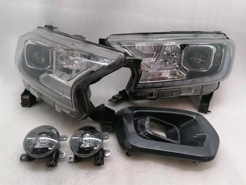 Ford Ranger P375 MK4 Head Light JB3B-13E015-AA Headlights 19-22 LED SET RHD