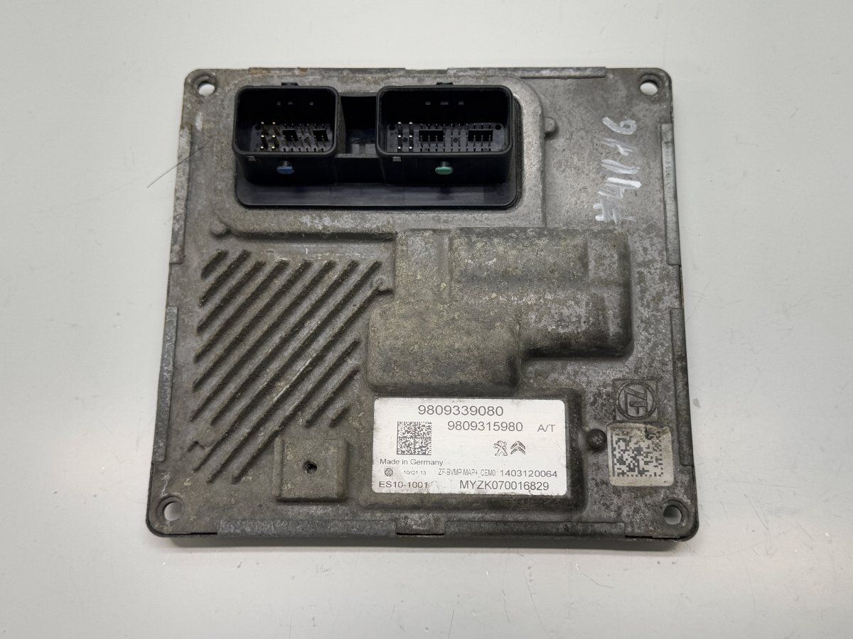 9809339080 9809315980 Gearbox Control Unit PEUGEOT 208 I (A9) (2012-2019)