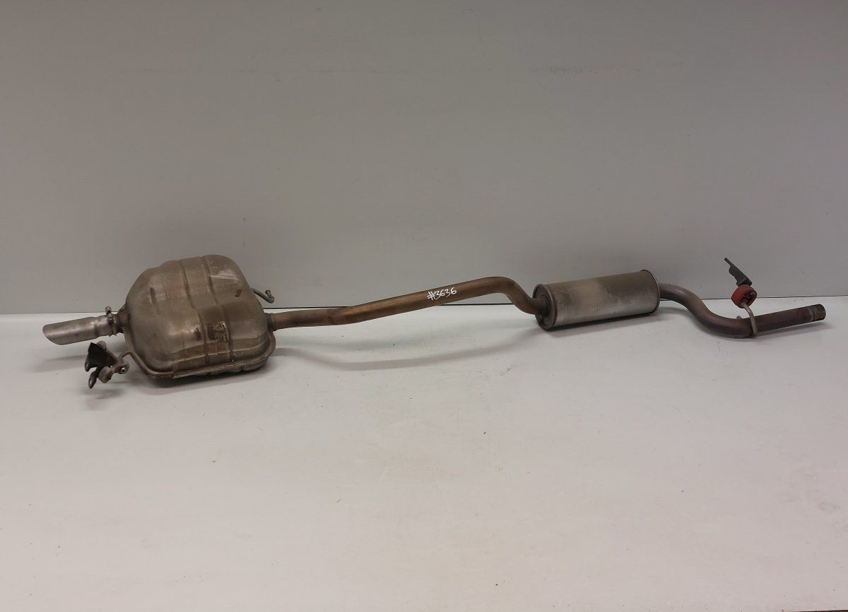 3C0253411BC 3AA253611D 3C0119R 3AA120B Exhaust rear silencer (muffler) VW PASSAT B7 / ALLTRACK (2010-2015)