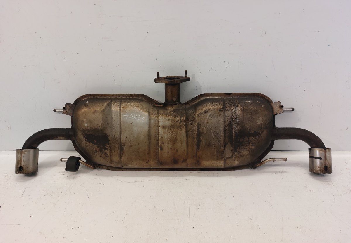 PEB4-40-100B PEB440100B Exhaust rear silencer (muffler) MAZDA 3 III (BM) (2013-2018)