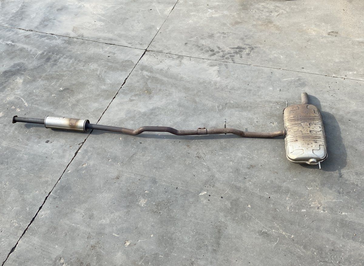 7N0253611M 7N0118B 7N0253211D Exhaust rear silencer (muffler) VW SHARAN II (7N) (2010-2022)