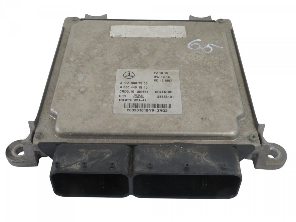 A6519007500 Engine Control Unit / module (ECU) MERCEDES-BENZ C-CLASS (W204) (2007-2013)