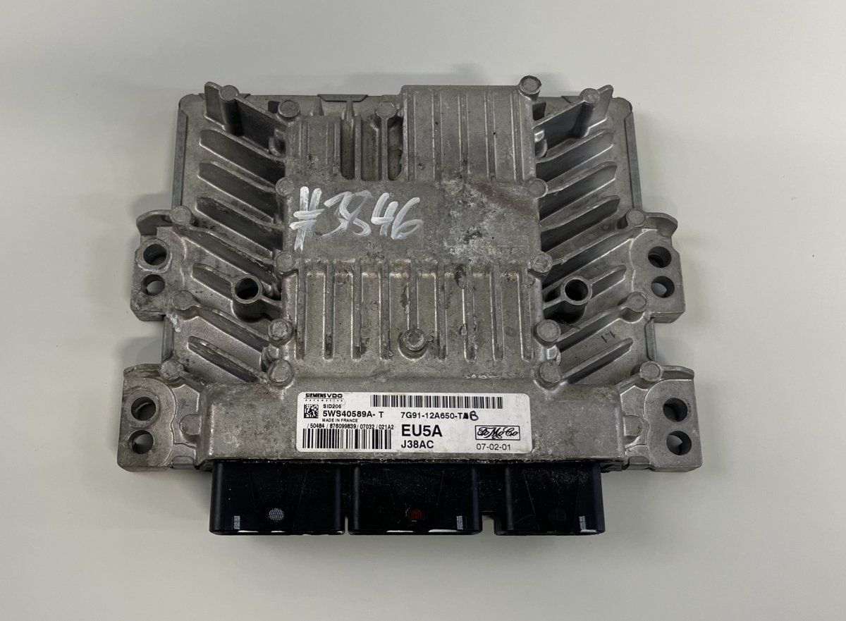 7G9112A650TB 5WS40589AT Engine Control Unit / module (ECU) FORD GALAXY II (WA6) (2006-2015)