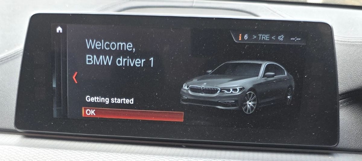 65509826394 Dash screen BMW 5 (G30, G31) (2016-2024)