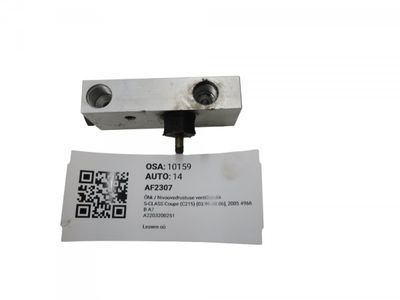 A2203200251 2203200251 Bloc de soupapes de suspension pneumatique MERCEDES-BENZ CLASSE S Coupé (C215) (1999-2006)