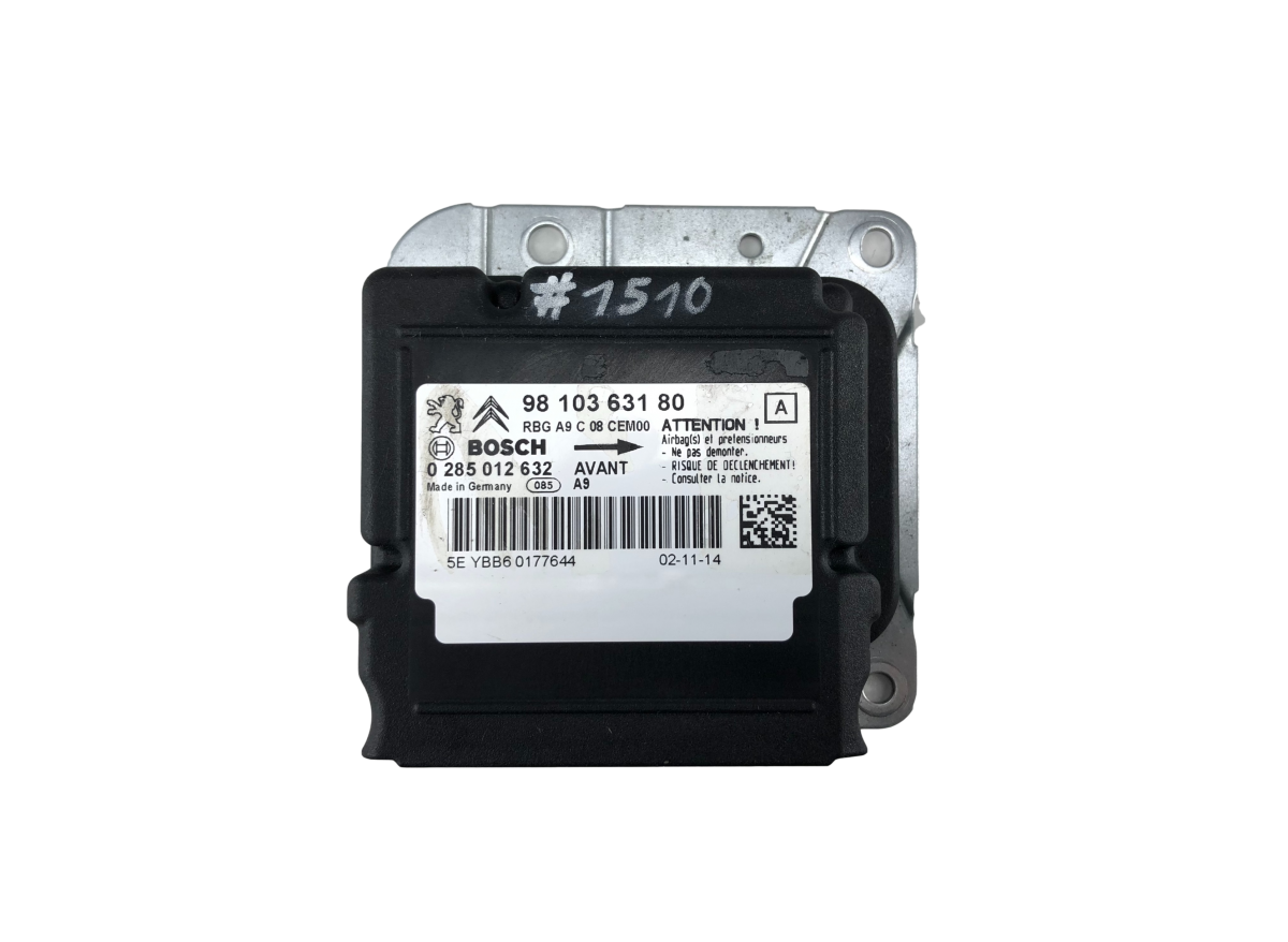 0285012632 Airbag Control Unit PEUGEOT 208 I (A9) (2012-2019)