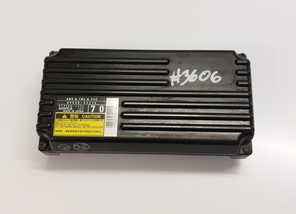 89540-53370 8954053370 079400-1322 0794001322 ABS Control unit LEXUS IS III (XE30) (2013-)