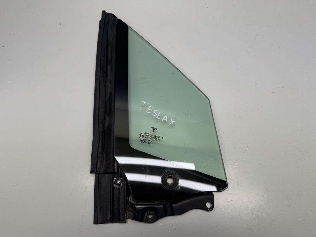105520400D Door quarter Window glass Front Right TESLA MODEL X (5YJX) (2013-)