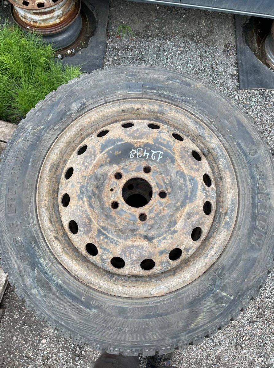 6JX16 ET50 D71.1 5X118 Rim set With Tyres 4 pcs RENAULT TRAFIC II (2001-2015)