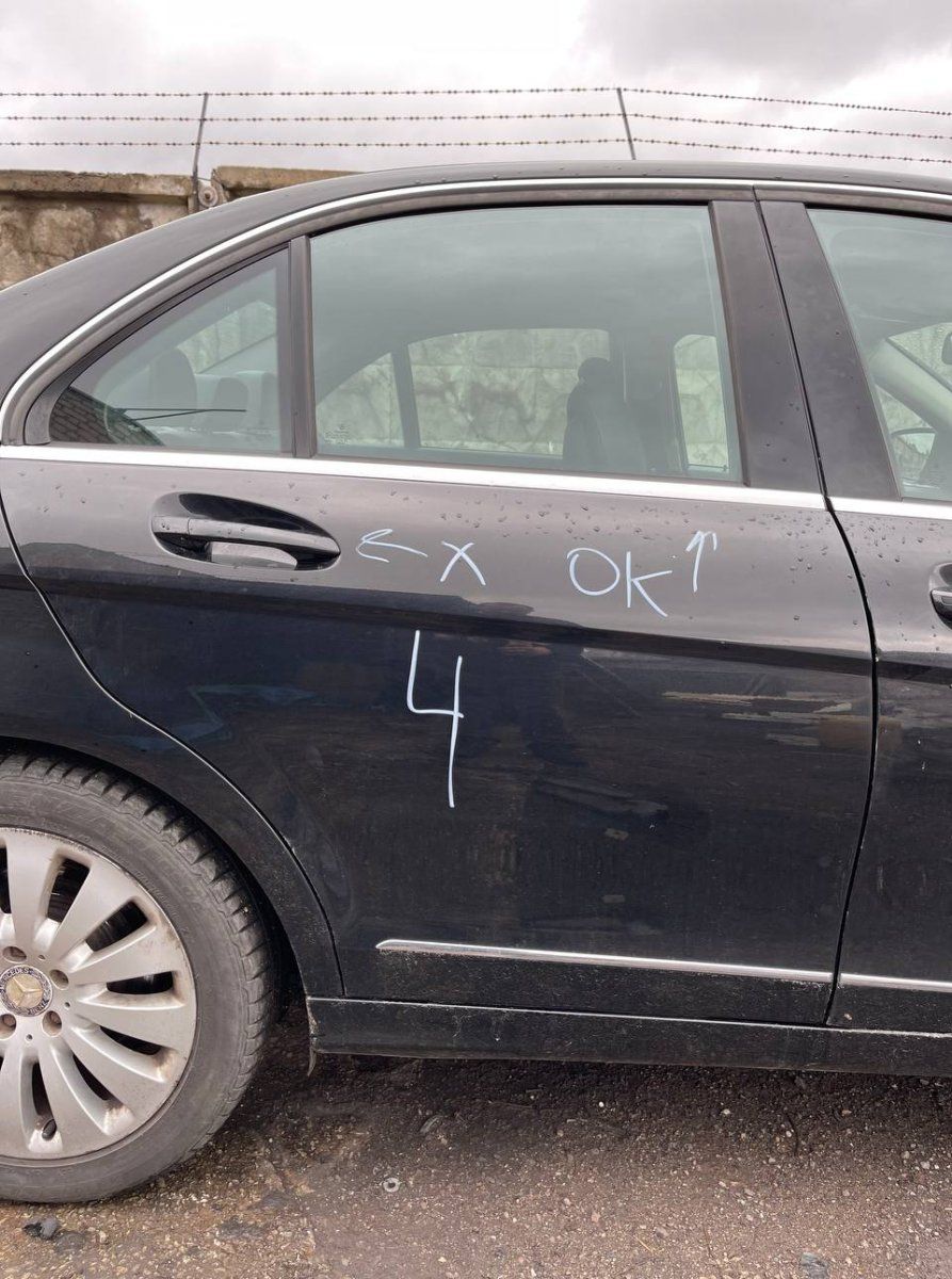 Door Rear Right MERCEDES-BENZ C-CLASS (W204) (2007-2013)