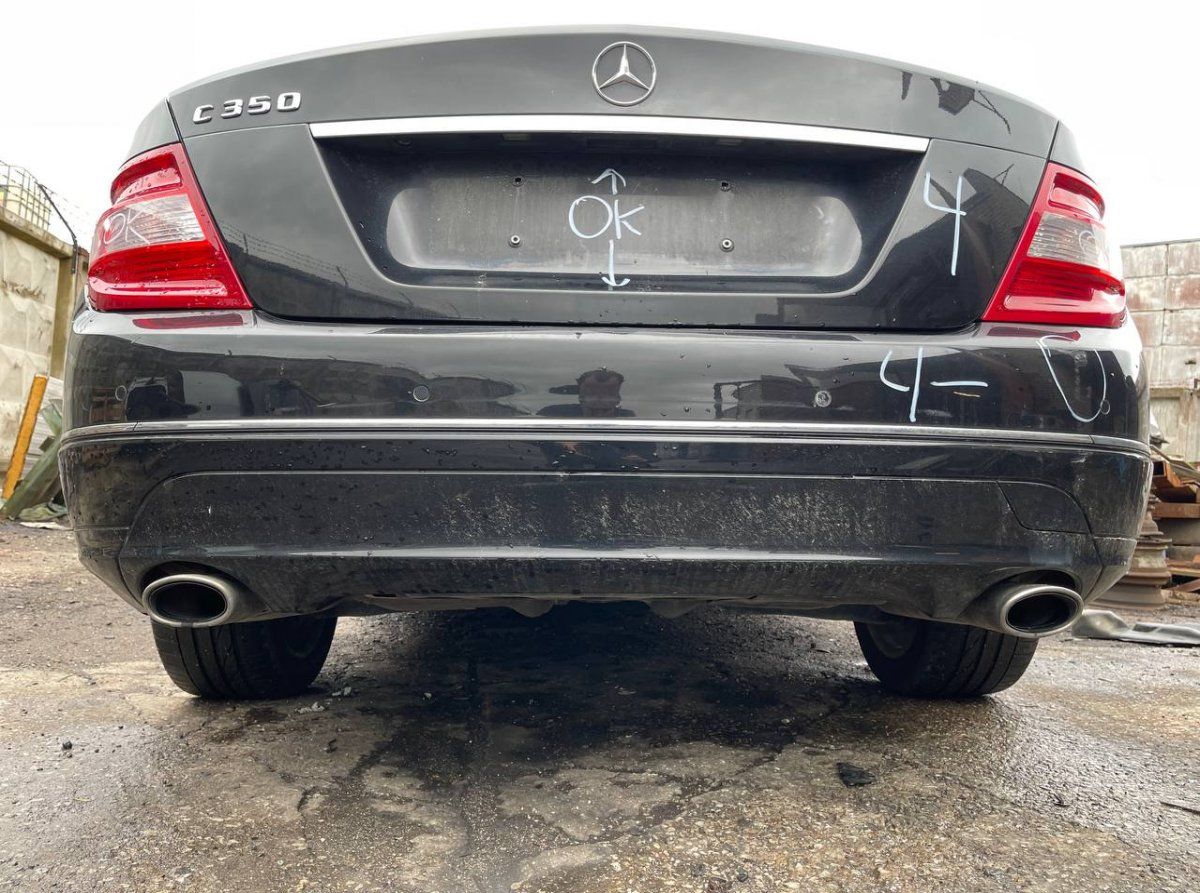 Rear bumper MERCEDES-BENZ C-CLASS (W204) (2007-2013)